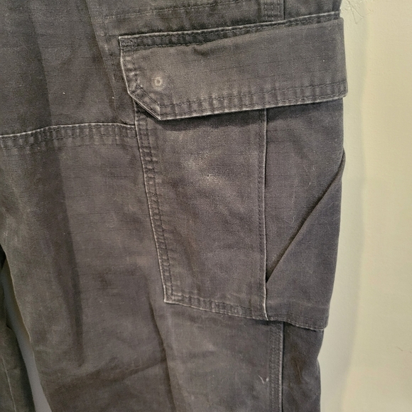 Mens Wrangler Riggs Workwear Cargo Jeans Extra Long 100% Cotton 32x36 - Picture 9 of 12